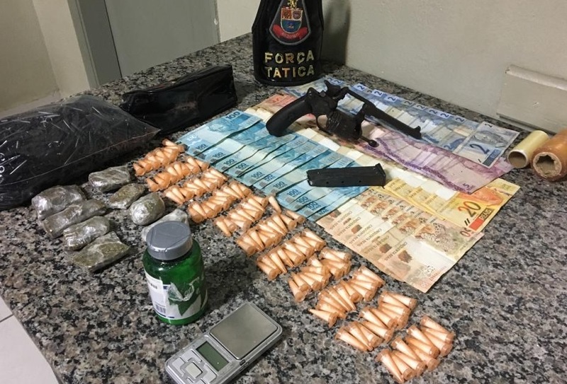 Em Piracicaba, indivíduo é preso por tráfico e posse ilegal de arma de fogo