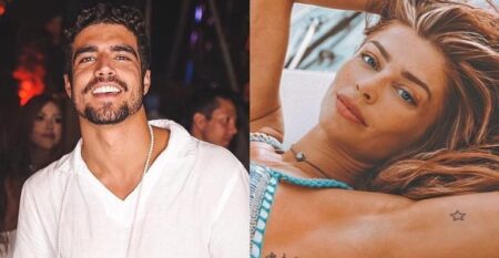 Na TV, Caio Castro abre o jogo e fala pela primeira vez sobre Grazi Massafera Caio e Grazi se casaram em cerimônia secreta nas Maldivas (Foto: Reprodução)
