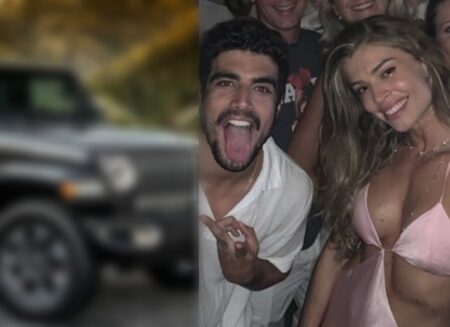 Ator comprou carro importado para amada (Foto: Reprodução)