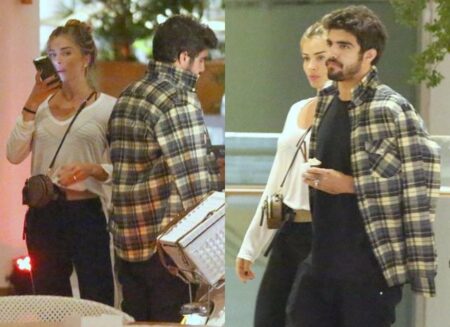 Caio Castro e Grazi Massafera passeando em shopping no Rio (Foto: Reprodução)