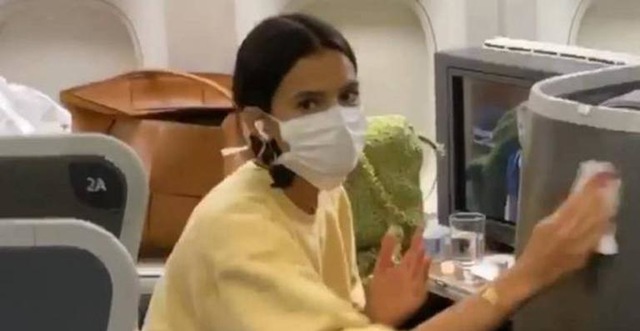 Bruna Marquezine faz teste contra coronavírus (Foto: Reprodução)