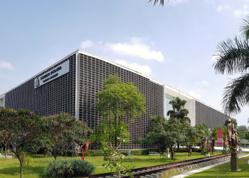 Fachada da Alesp (Assembléia Legislativa de São Paulo)