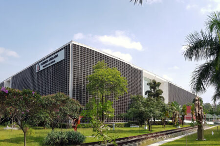 Fachada da Alesp (Assembléia Legislativa de São Paulo)