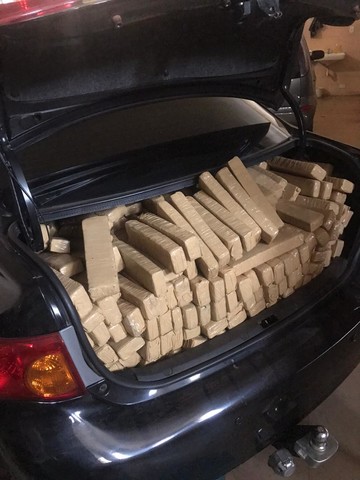 DISE apreende 597 kg de maconha em Piracicaba no sábado 25-04-2020