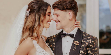 Saulo Poncio celebra volta com Gabi Brandt