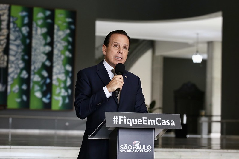 Doria anuncia ensino à distância e reinício das aulas em 27 de abril
