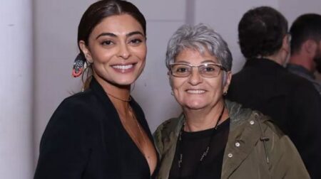 Juliana Paes e a mãe, Regina