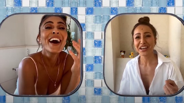 Juliana Paes e Sabrina Sato em bate-papo