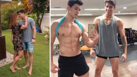 Tiago Ramos namorou com Hans Madrid (foto acima) e marido dele, Raphael Stemberg