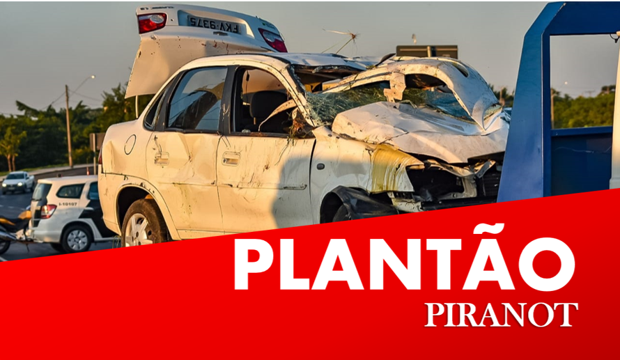 Carro e corpo são removidos de avenida de Piracicaba; motorista tinha 27 anos