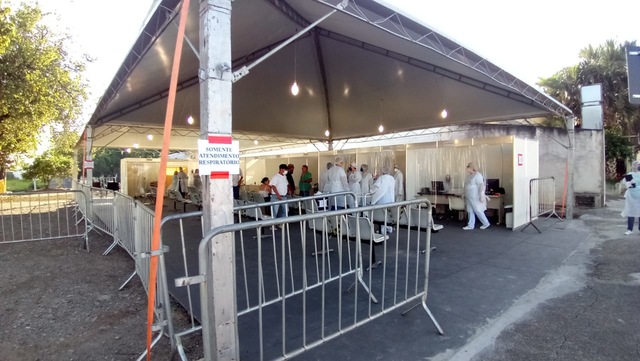 Centro de Triagem do Coronavírus atendeu hoje mais de 40 pessoas, em Piracicaba