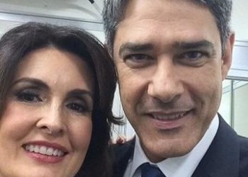 Fátima Bernardes e William Bonner - Foto: Reprodução