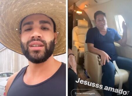 Avião com Gusttavo Lima e Leonardo faz pouso de emergência