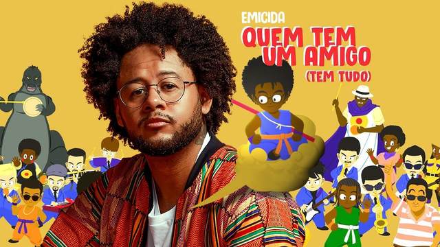 Emicida se inspira em ‘Dragon Ball’ e vira Goku em seu novo clipe; assista vídeo