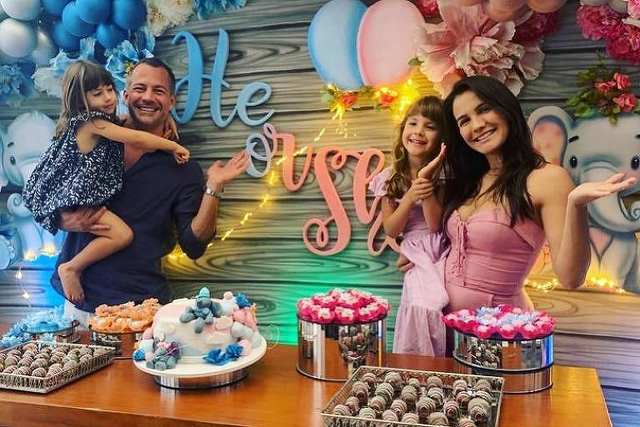 Kyra Gracie e Malvino Salvador revelam que terão primeiro filho menino