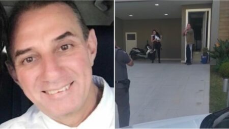 Empresário suspeito de violência doméstica xinga e ameaça PM