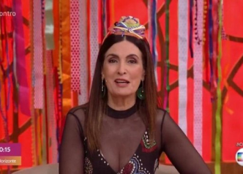 Fátima Bernardes em clima de São João - Reprodução