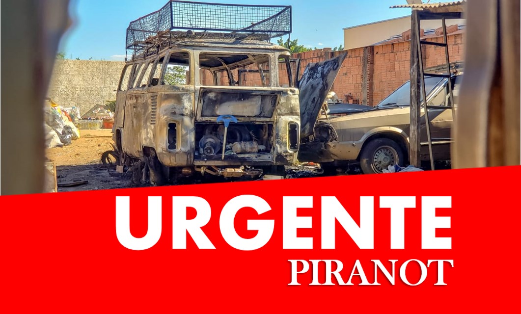 Ferro velho pega fogo em Piracicaba e idosos evacuam casa vizinha às pressas