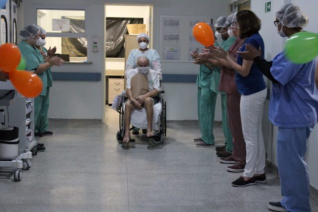 Em Piracicaba, idoso do Lar Betel se cura do coronavírus e recebe alta no Hospital Regional Em Piracicaba, idoso do Lar Betel se cura do coronavírus e recebe alta no Hospital Regional