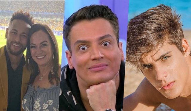 Leo Dias flagra suposto perfil do namorado da mãe do Neymar em site de prostituição - Reprodução