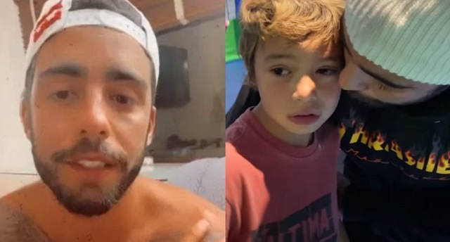 Scooby rebate críticas a vídeo polêmico com filho: ‘Tento ensiná-lo a superar medo’