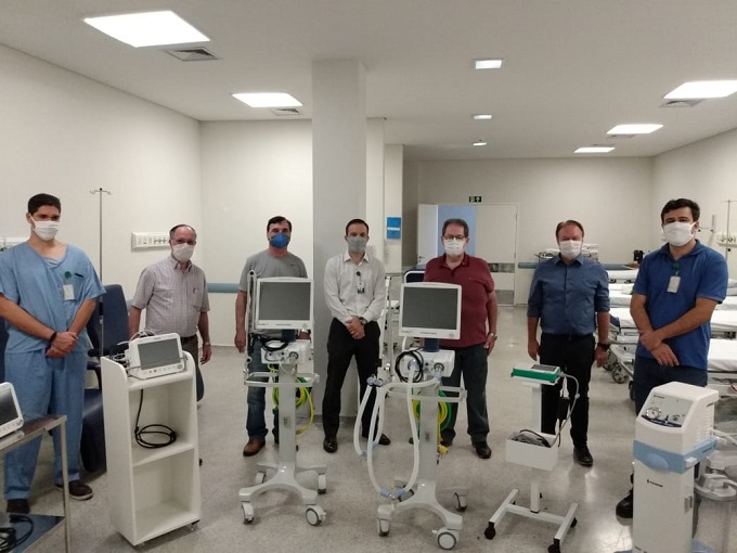 Piracicaba recebe 32 respiradores do Governo do Estado