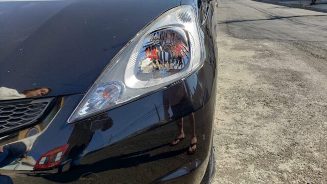 Uma foto do acidente