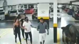 Defesa de Dudu apresenta mais imagens da confusão entre jogador e esposa