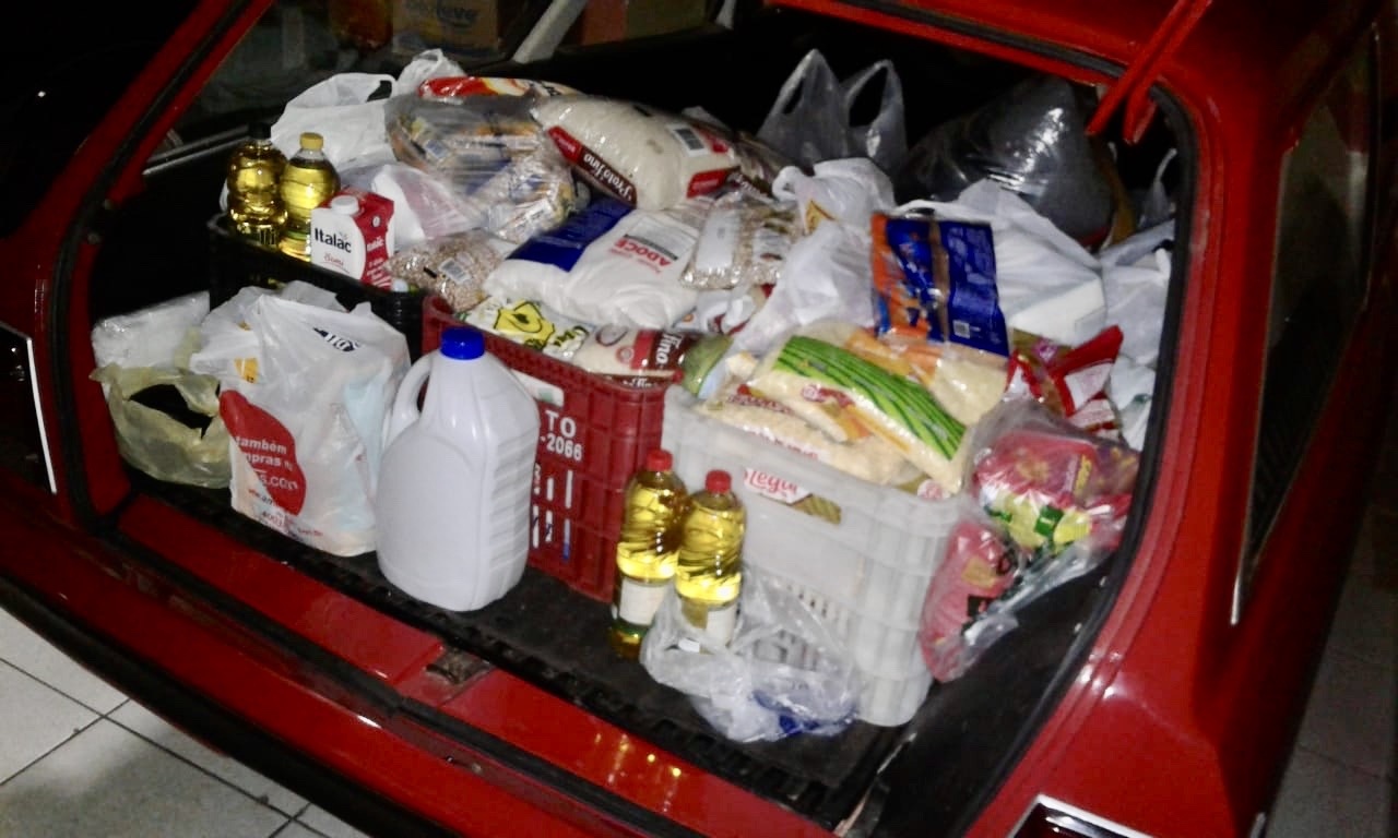 Lar Betel recebe doações arrecadadas neste domingo pelo Clube do Opala de Piracicaba