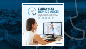 Teleconsulta é aliada para avaliação precoce dos sintomas da Covid-19