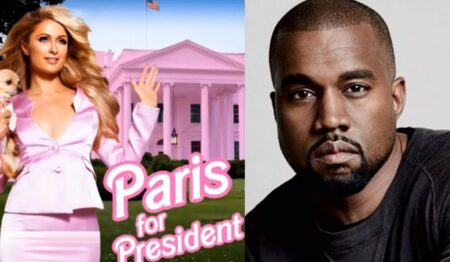 Foto de Paris Hilton e Kanye West