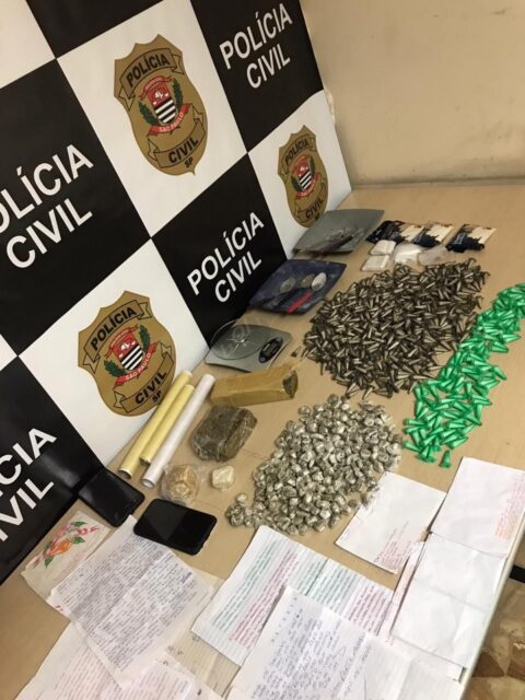 Uma foto da operação da Polícia Civil de Piracicaba nesta terça-feira (21)