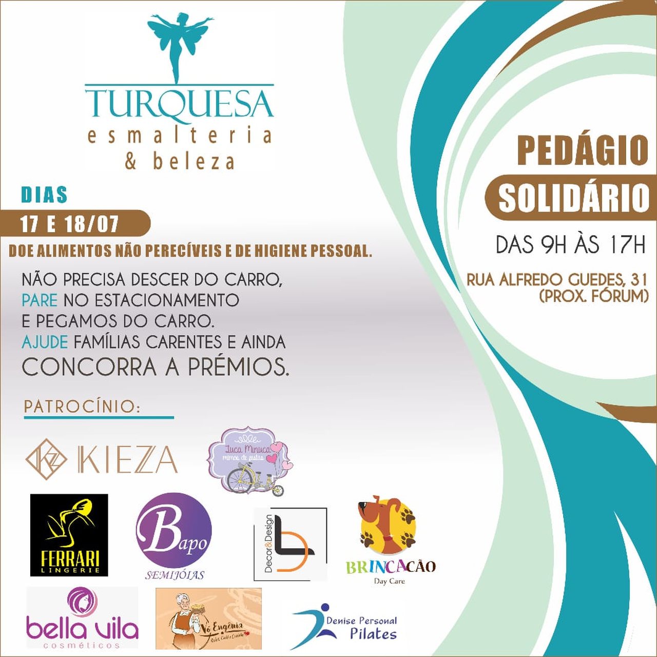 Esmalteria de Piracicaba promove ação para arrecadar alimentos e itens de higiene pessoal