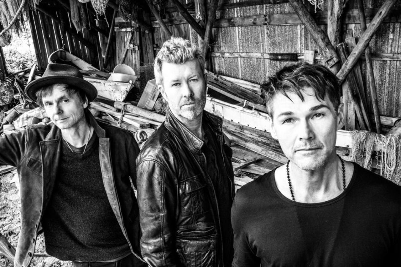 Uma foto da banda A-Ha