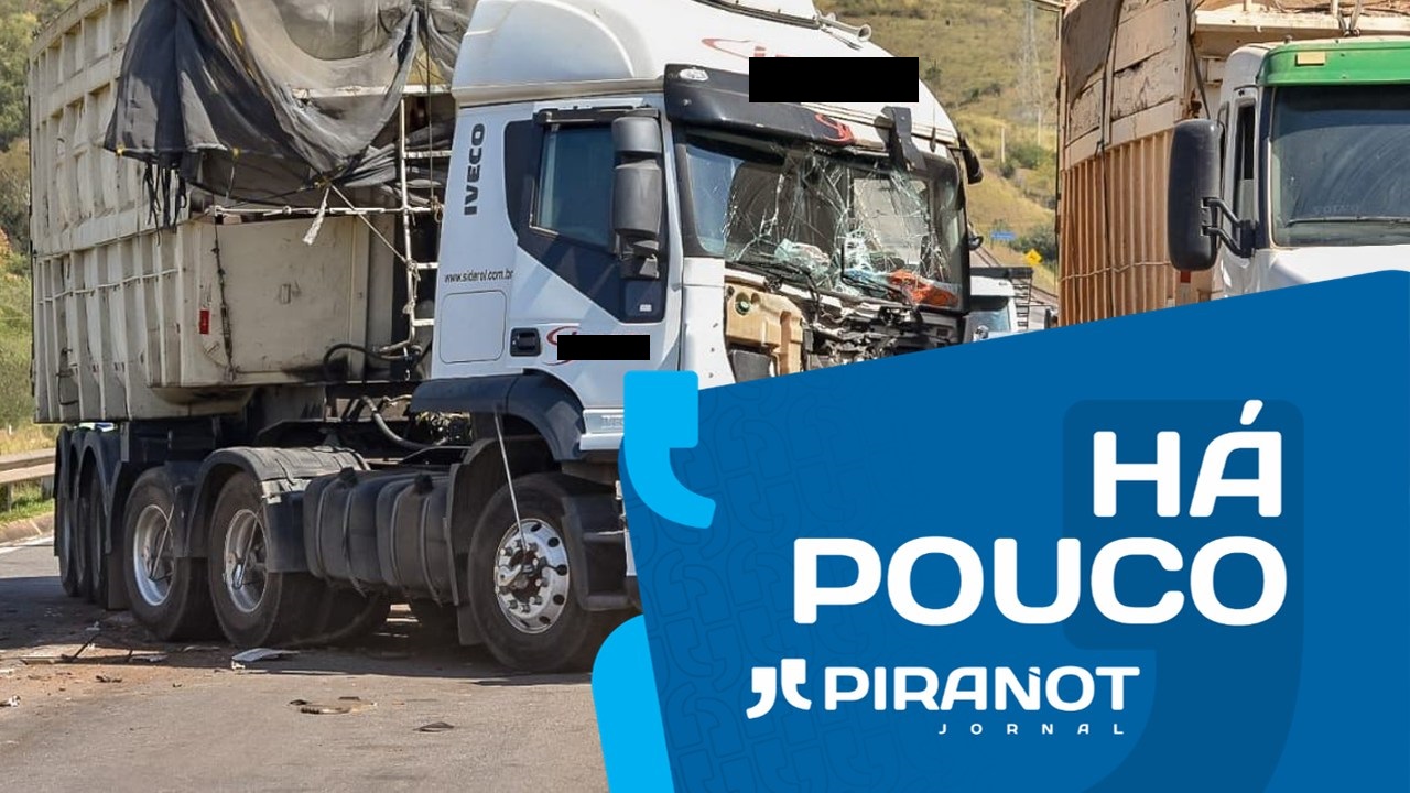 Acidente envolvendo duas carretas deixa uma vítima em rodovia de Piracicaba