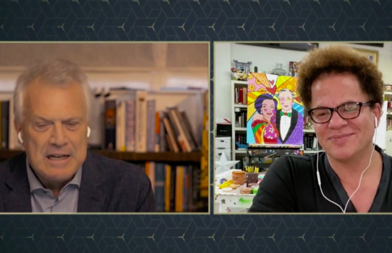 Romero Britto no Conversa com Bial