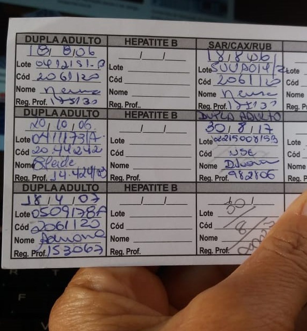 Enquanto se espera a vacina contra a Covid-19, é importante colocar as demais em dia