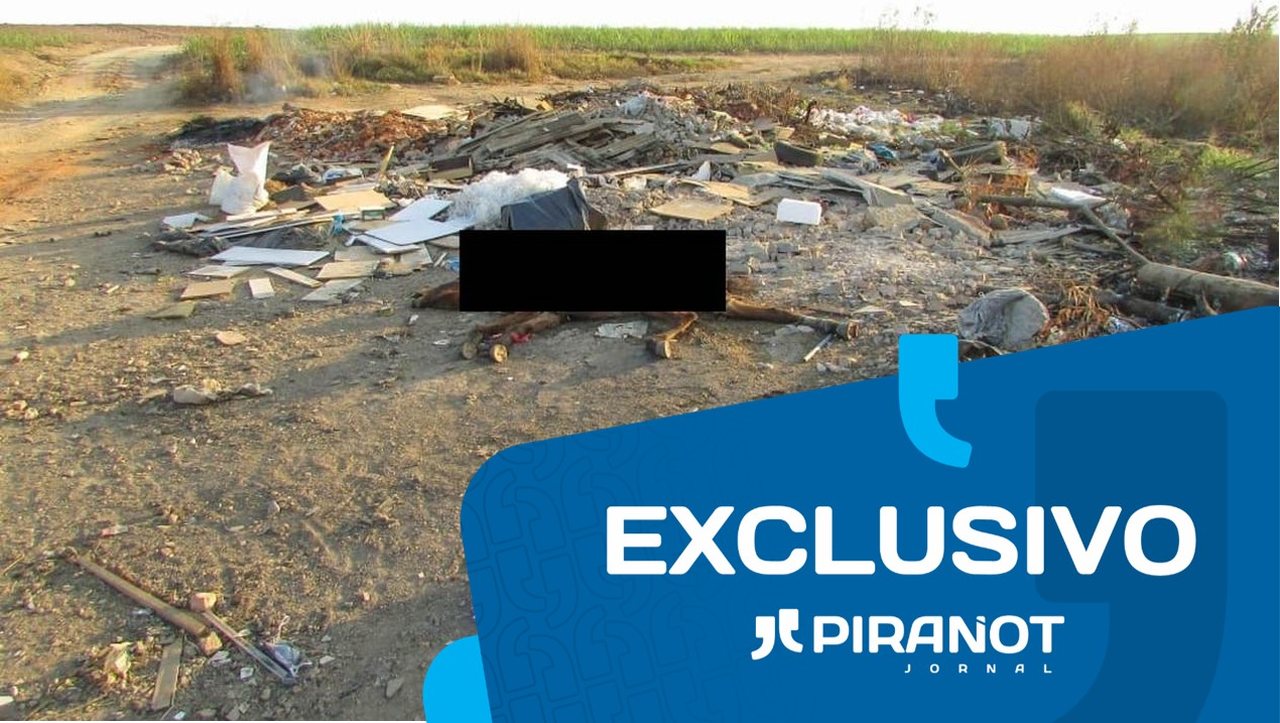 Em Piracicaba, cavalo morto é jogado em descarte irregular de lixo