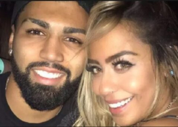 Uma foto de Gabigol e Rafaella Santos