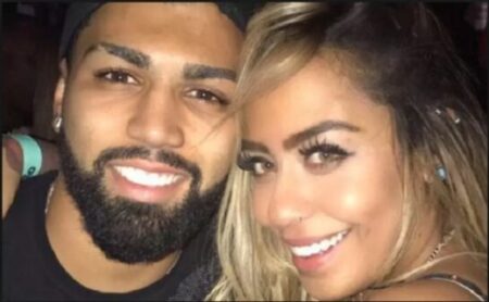 Uma foto de Gabigol e Rafaella Santos