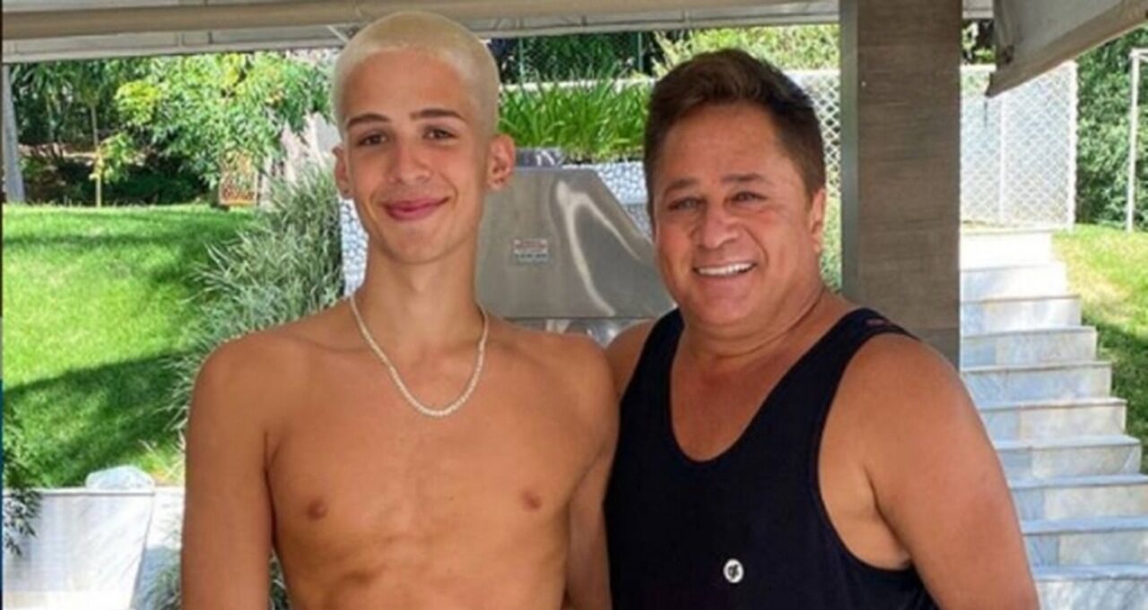 No Dia dos Pais, filho de Leonardo debocha de relação com cantor e homenageia padrasto