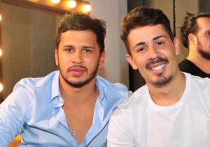 Uma foto de Lucas Guimarães e Carlinhos Maia