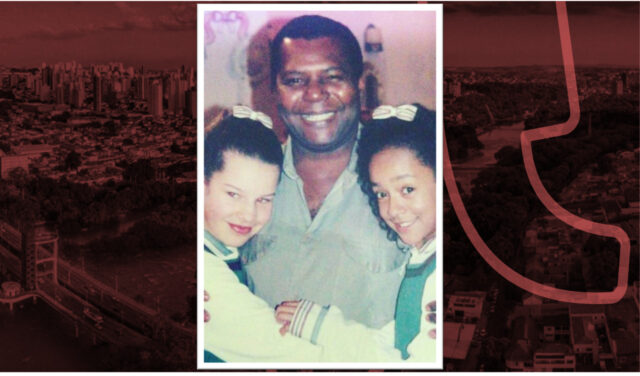 Na imagem, Mili e Pata abraçam Chico.