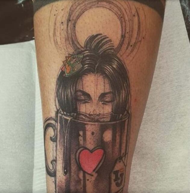 uma foto da tatuagem 