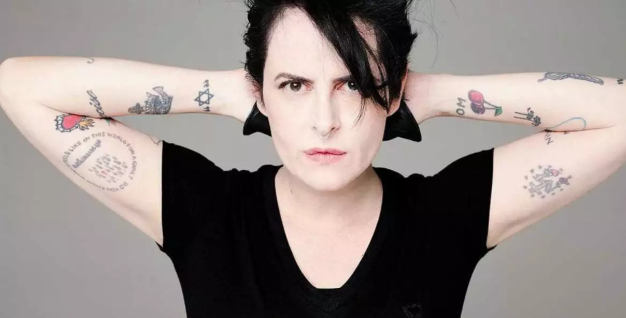 Uma foto da polêmica Fernanda Young Uma foto da polêmica Fernanda Young