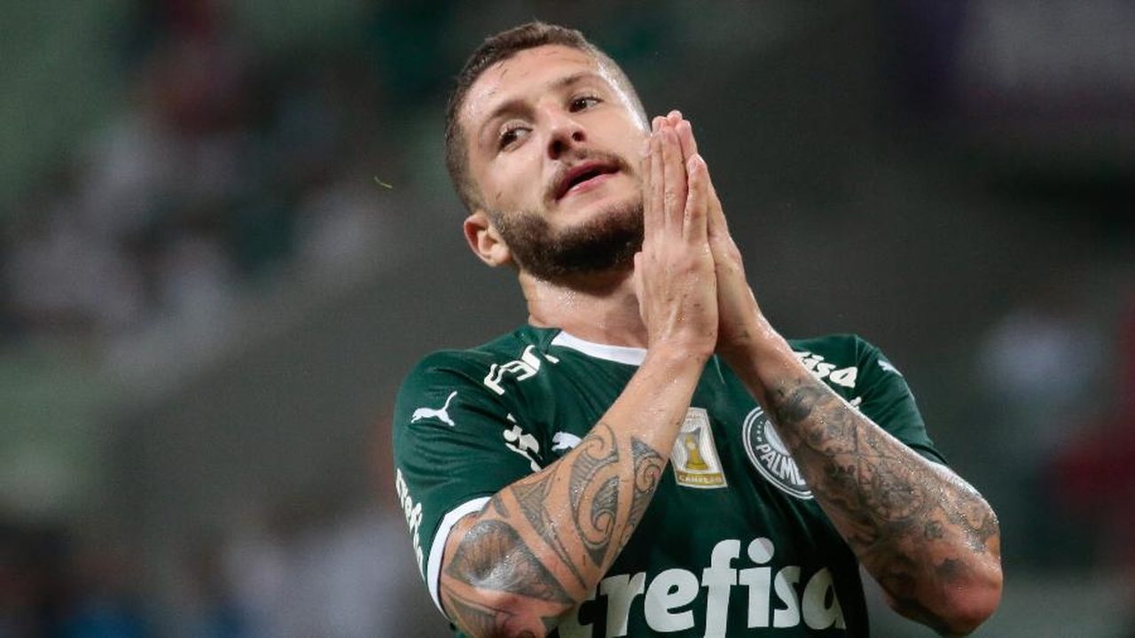 O meia Zé Rafael, do Palmeiras