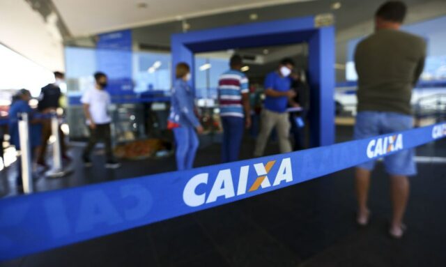uma foto da agência da caixa econômica federal