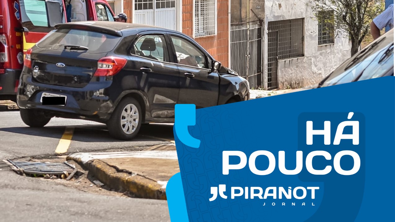 Acidente entre dois carros deixa mulher de 32 anos ferida, em Piracicaba