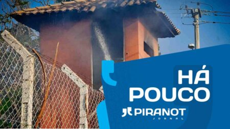 Em Piracicaba, Corpo de Bombeiros é acionado às pressas para apagar fogo em terreno