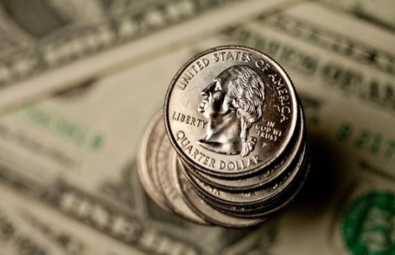 uma foto das cédulas do dólar desta sexta-feira 25-09-2020